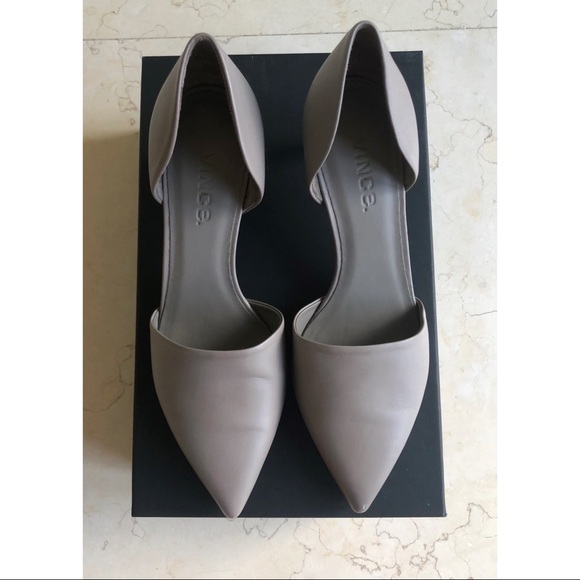 Vince Aurelian D’Orsay Pumps Woodsmoke - Picture 6 of 11